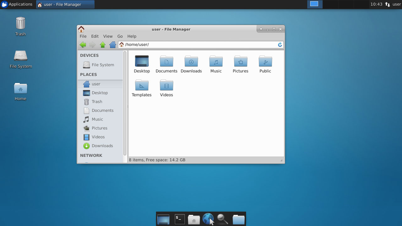 xfce desktop environment