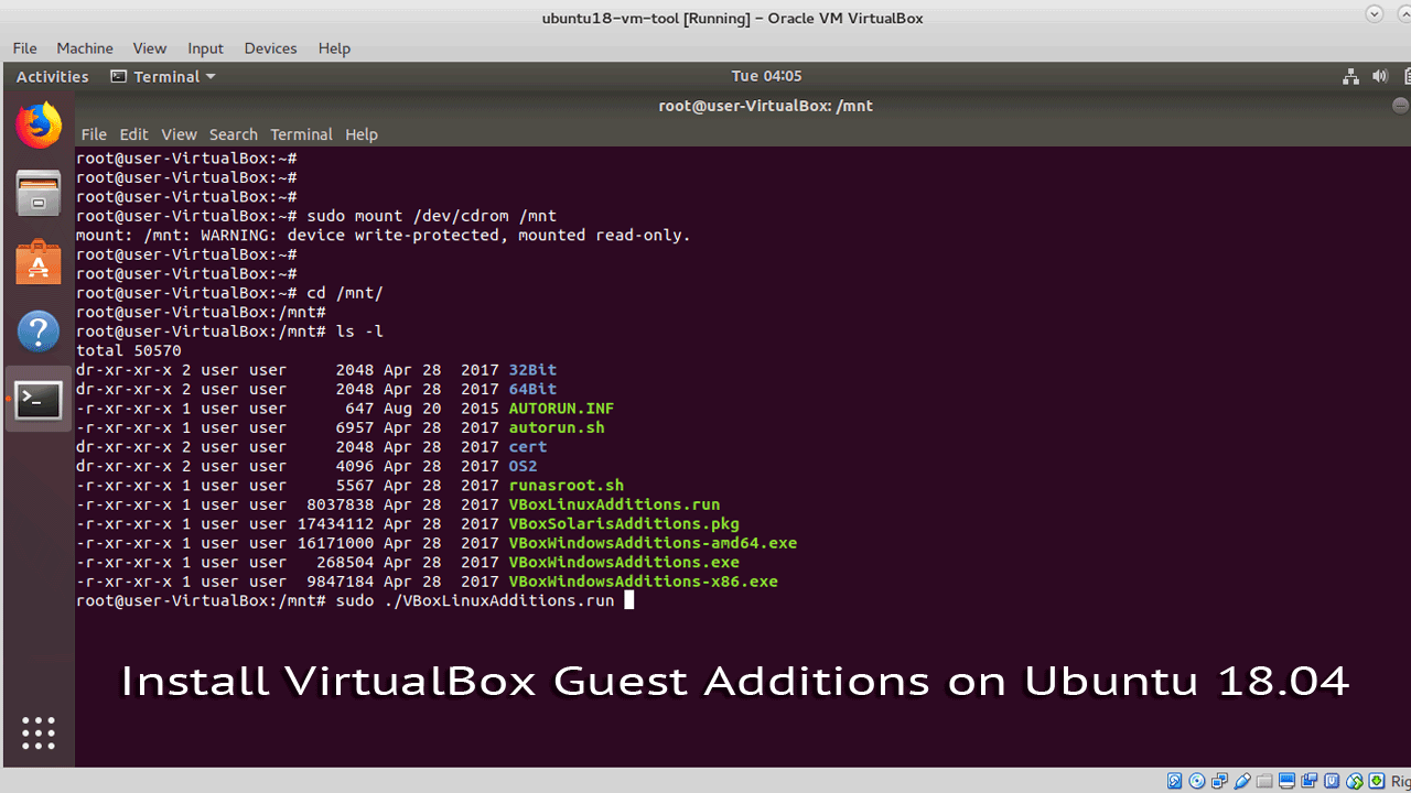install virtualbox guest additions ubuntu server 20.04