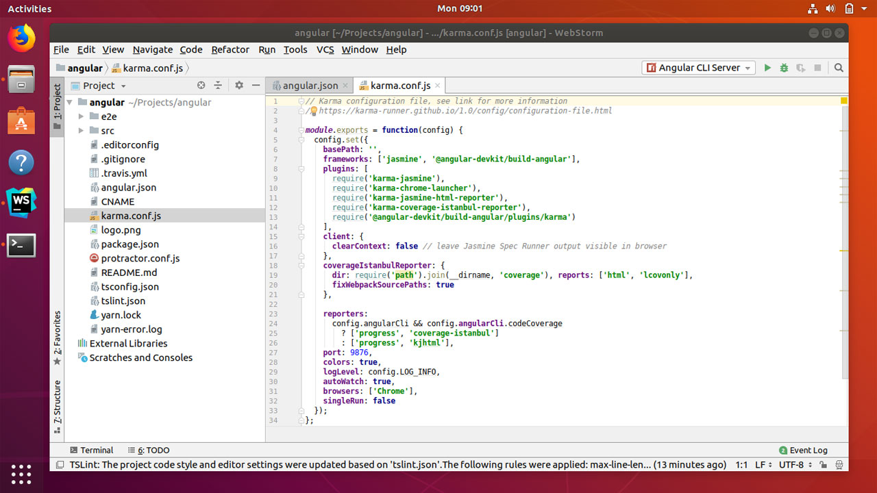 webstorm theme ide