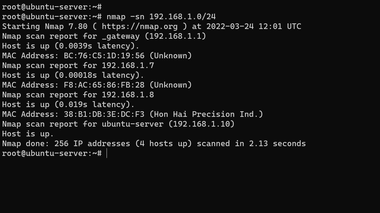 install nmap on ubuntu