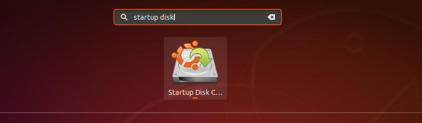 Launch Startup Disk Creator