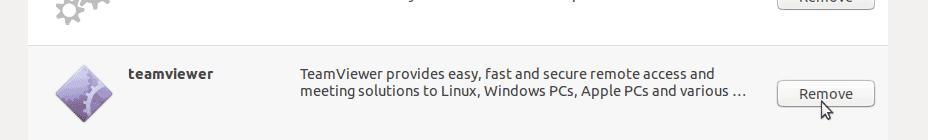 Uninstall TeamViewer in Ubuntu