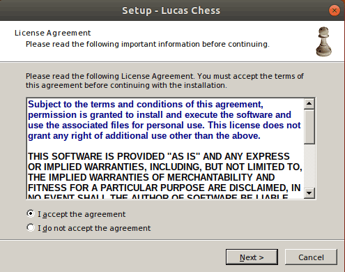 Install Lucas Chess on Ubuntu wine