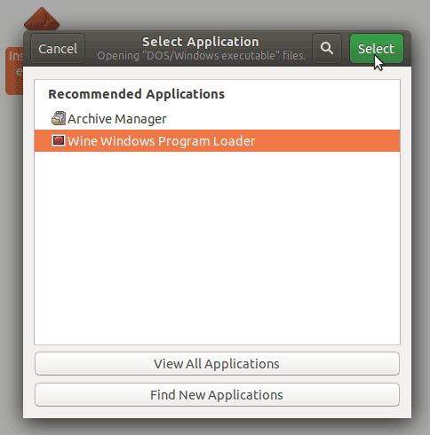 How to use wine to install windows software on Ubuntu