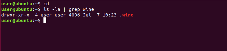 .wine virtual c drive ubuntu