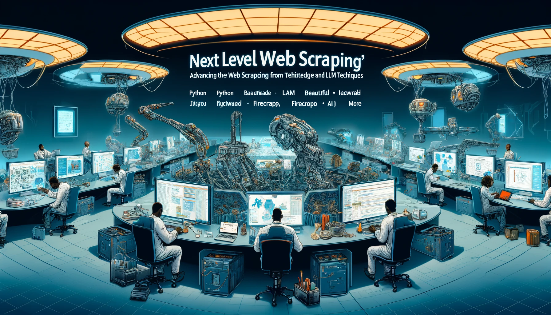 Next Level Web Scraping: Advancing Web Scraping from Traditional Methods to Cutting-Edge Python and LLM Techniques