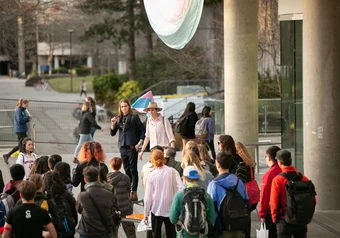 Transphobic Speaker Peaceful teach-in