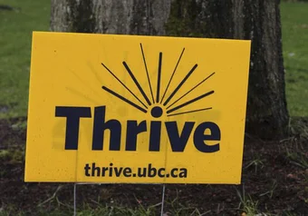 thrive sign