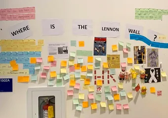 Lennon Wall bounces back