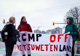 Wet'suwet'en Protest UBC