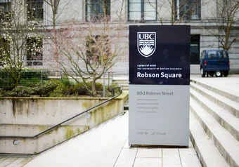 UBC Robson Square, Robson Square, UBC