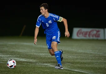 Connor Guilhereme playing against Mount Royal, 27 October 2017.