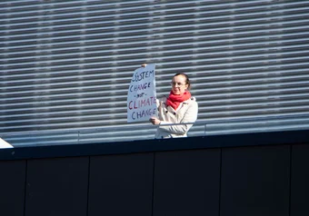 Climate protester Sep 2019