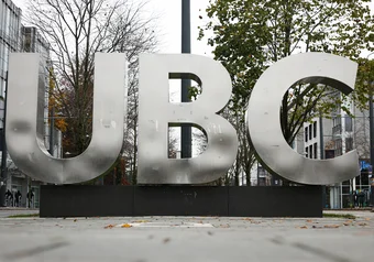 UBC campus sign