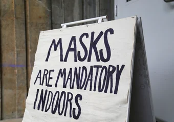 masks mandatory indoors