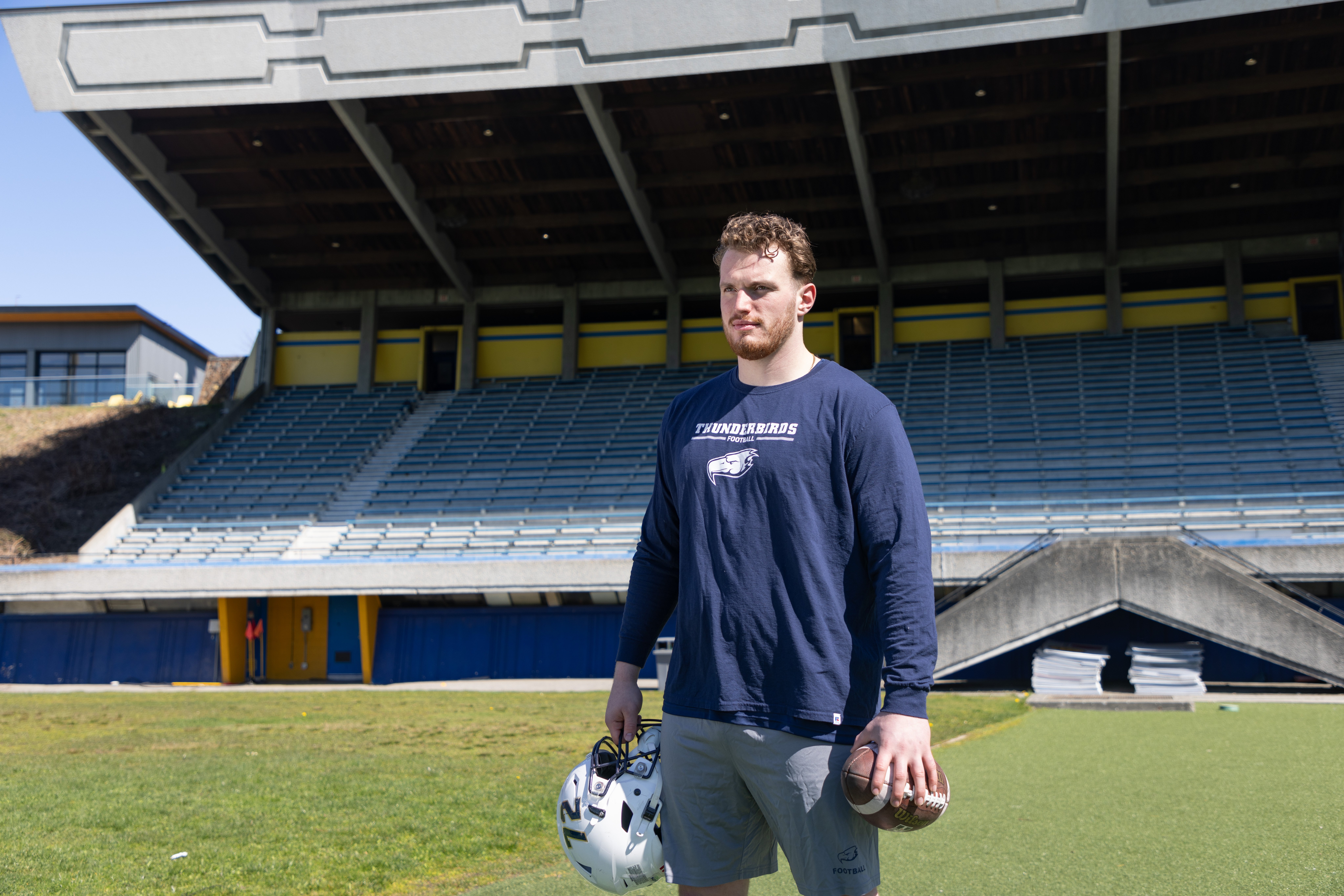 Growing up in North Vancouver, Benedet never aspired to make the NFL.