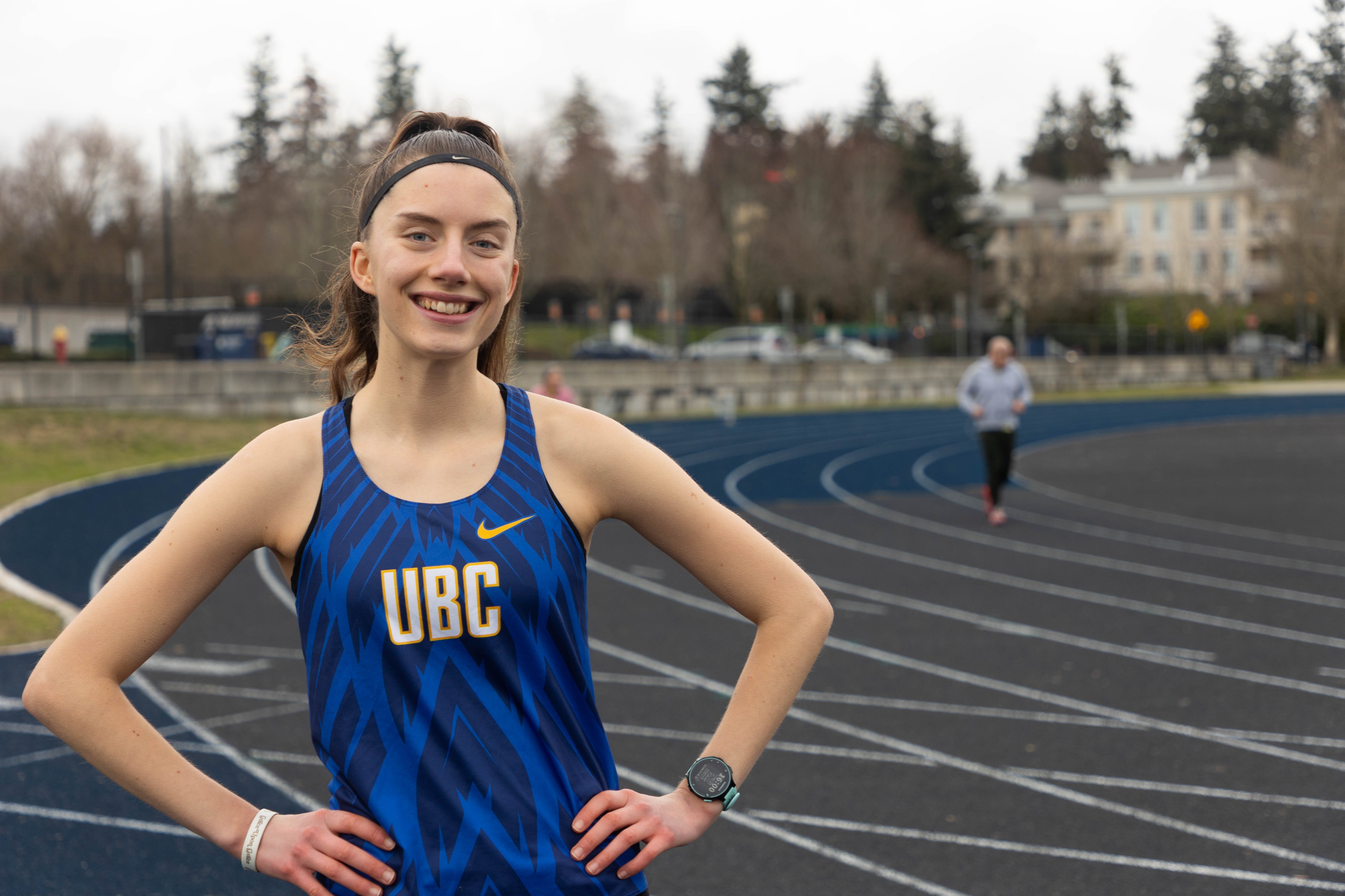 “Track just really had my heart and I loved being able to push my body."