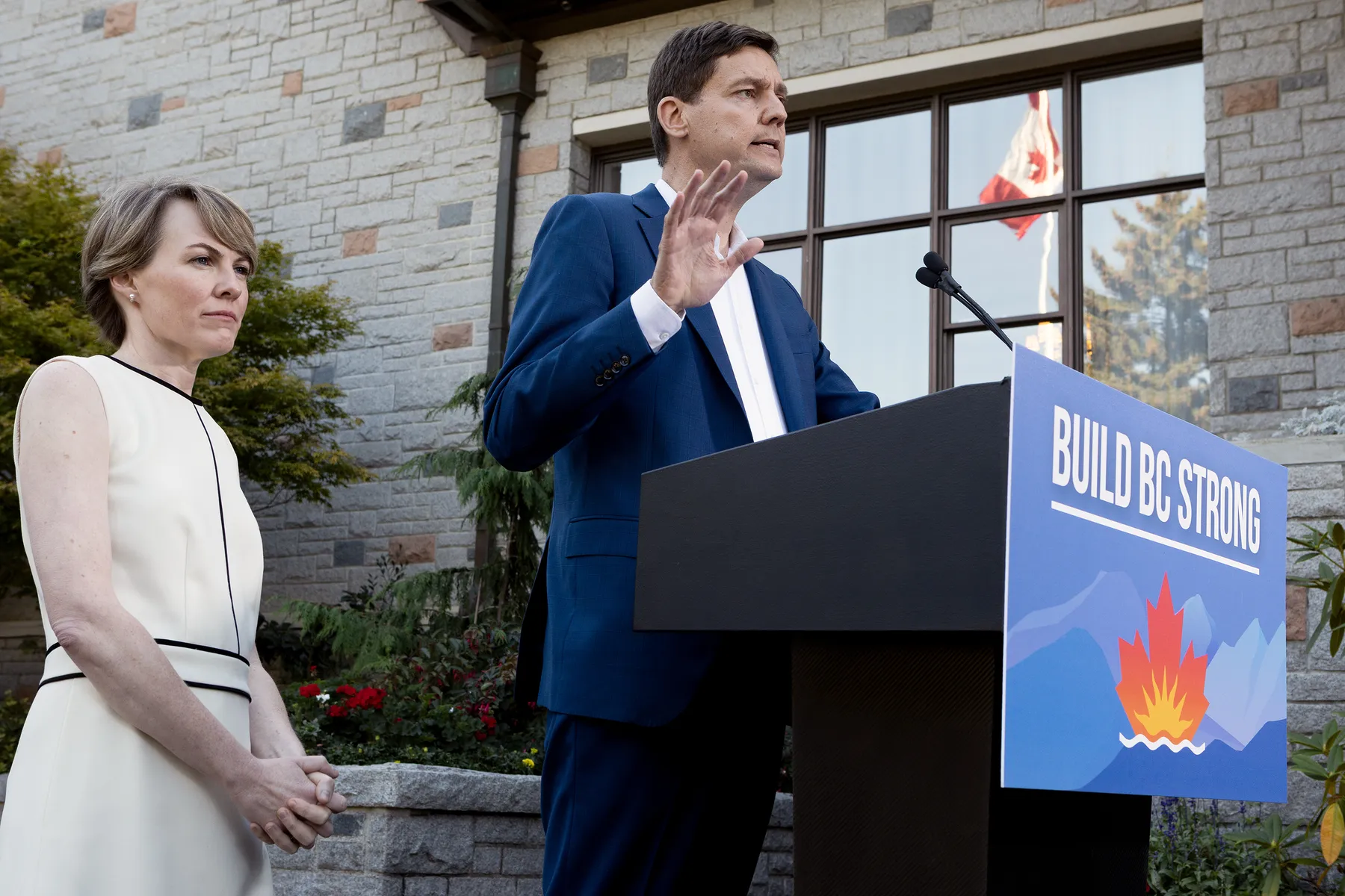 Photo of David Eby and his wife
