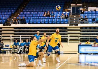 Men's volleyball against TRU