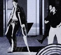 Drédyn Fontana and others, including his counsel, leaving the courthouse.