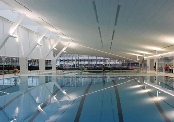 New Aquatic Centre pool