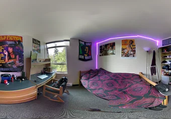 Vanier dorm room