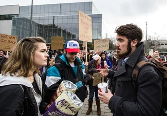 Abortion Counter Protest