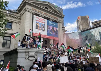 Student pro-Palestine protest