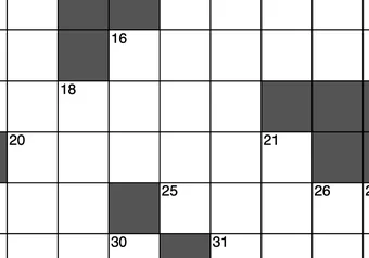 crossword screenshot