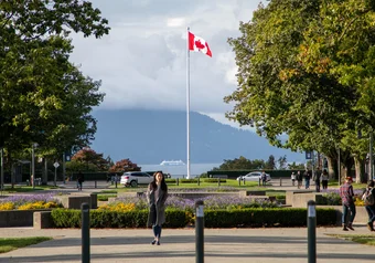 Canada Flag Pole