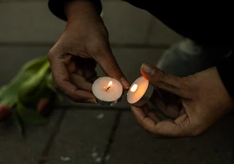 Christchurch mosque shootings vigil