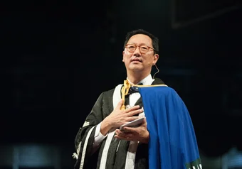 Santa Ono during Imagine Day 2017