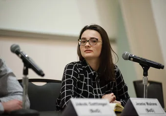 Jeannie Malone at the 2018 BoG "debate"