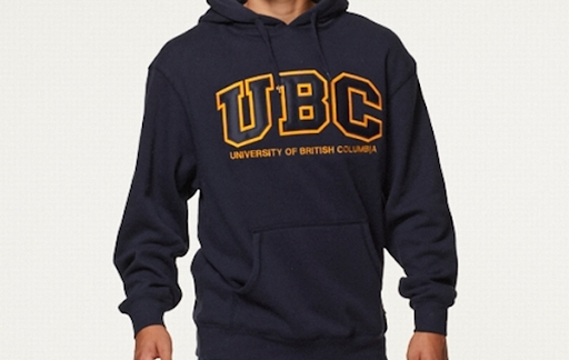 UBC Basic Twill 2.0 Hoodie, Black - UBC Bookstore