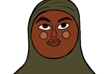 BHM hijabi woman