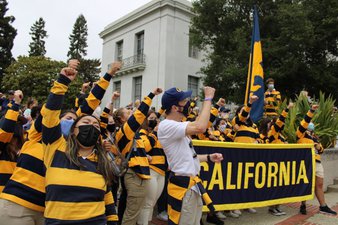 Rally Committee Cheering