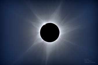 Image of a total solar eclipse