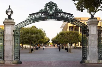 Sather Gate and Sproul Plaza