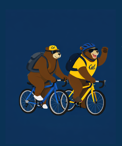 Cal bears cycling