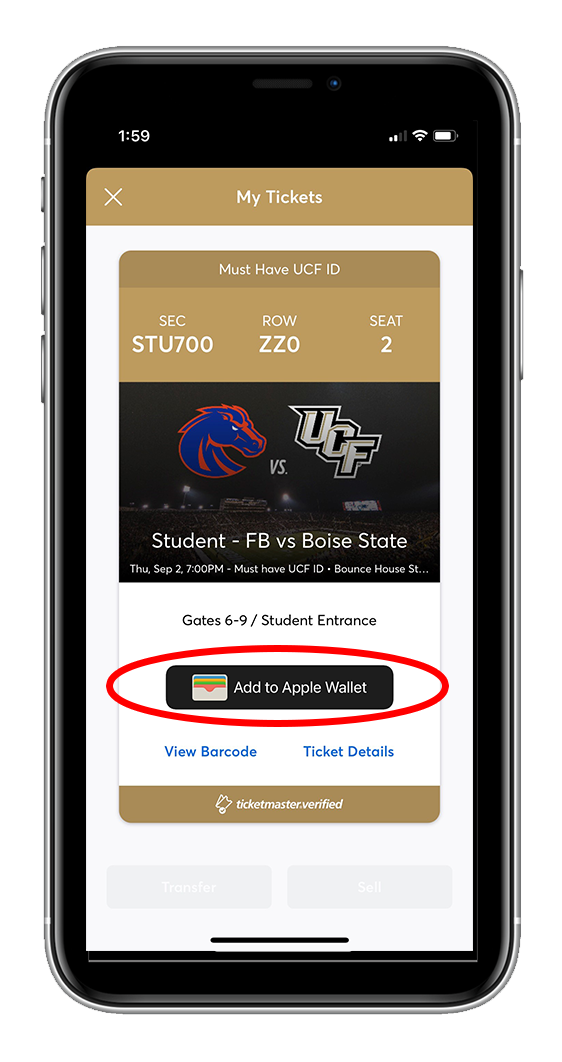 Student Digital Tickets Guide UCF Athletics Official Athletics Website