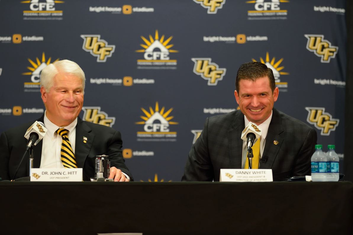 John Hitt, Danny White introductory press conference.