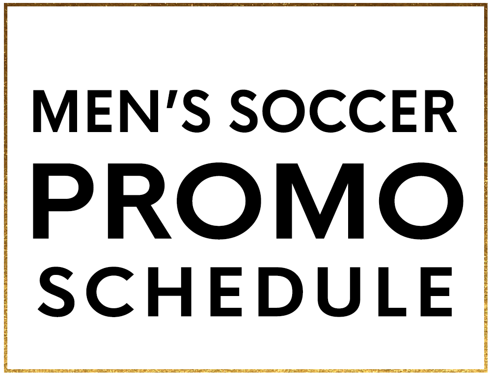 Mens Soccer Promo Schedule Tile