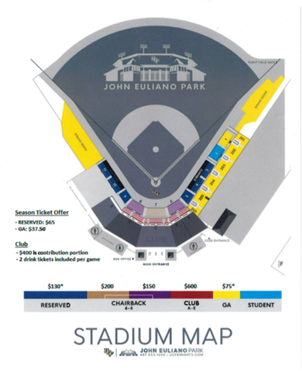  Dodger Stadium Seating Map - Baseball Seating Map