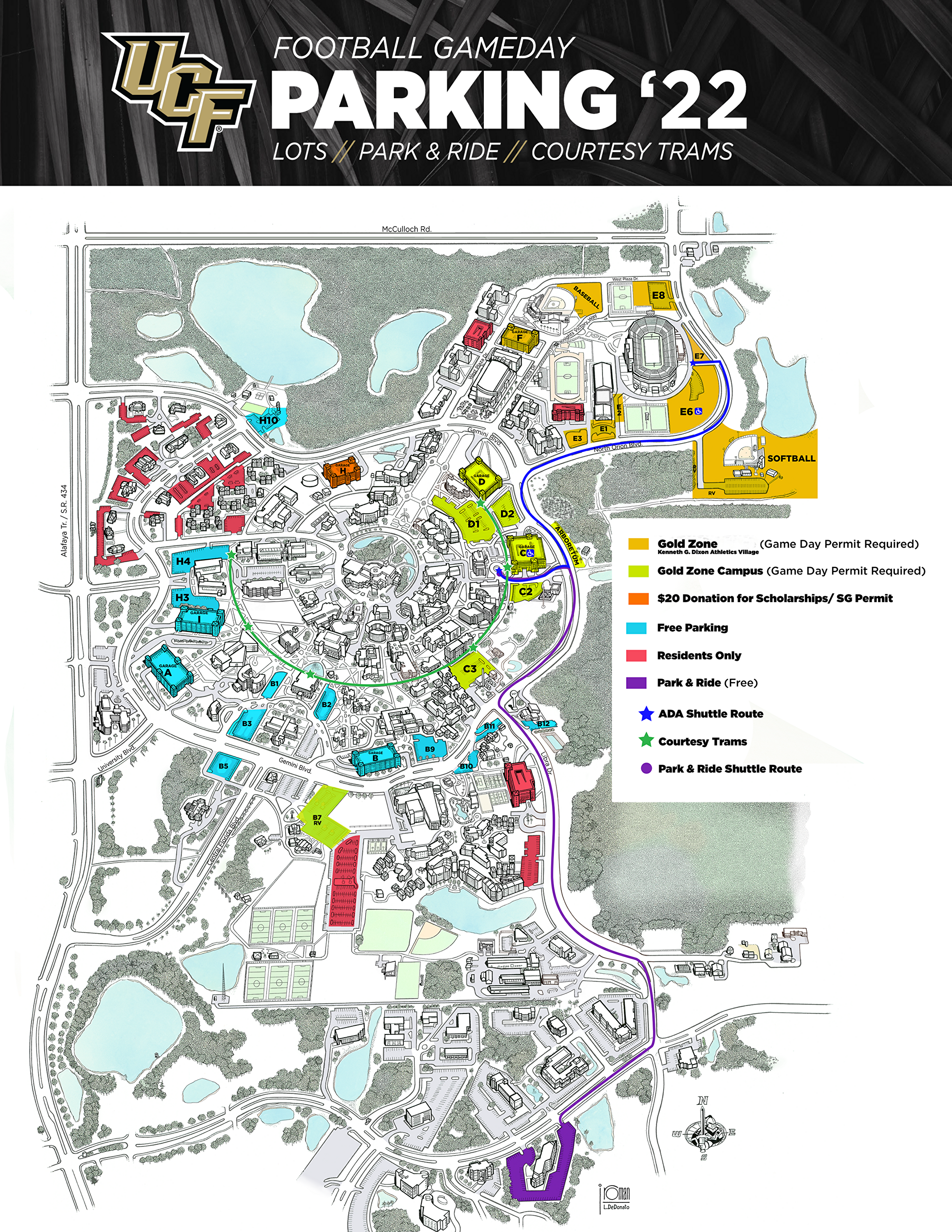 Travel and Parking UCF Athletics Official Athletics Website