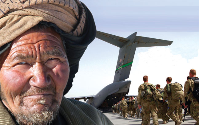 As The Western Powers Withdraw Afghanistan At A Crossroads