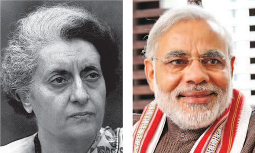 Modi On Indira Gandhi’s Path?