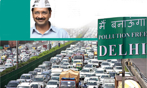 Kejri’s politics of odd-even Andher Nagri, Chaupat Raja