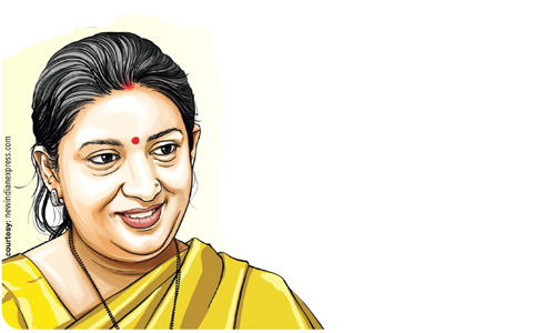 The shrinking of Smriti Irani