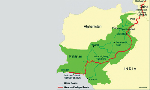 Target China-Pakistan Economic Corridor
