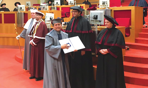 Czech Varsity Confers Honorary Doctorate on KIIT & KISS Founder